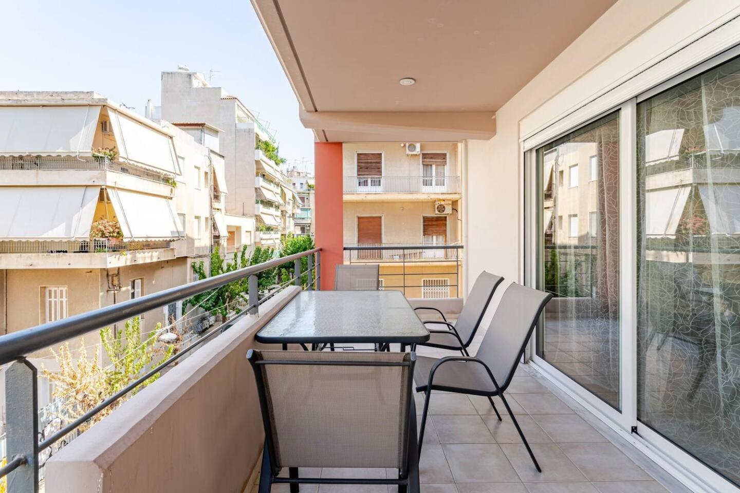Lux & Style 75Sqm With Private Parking In Athens Apartment Luaran gambar
